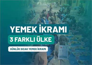 MAZLUM KARDEŞLERİMİZE SICAK YEMEK İKRAMI