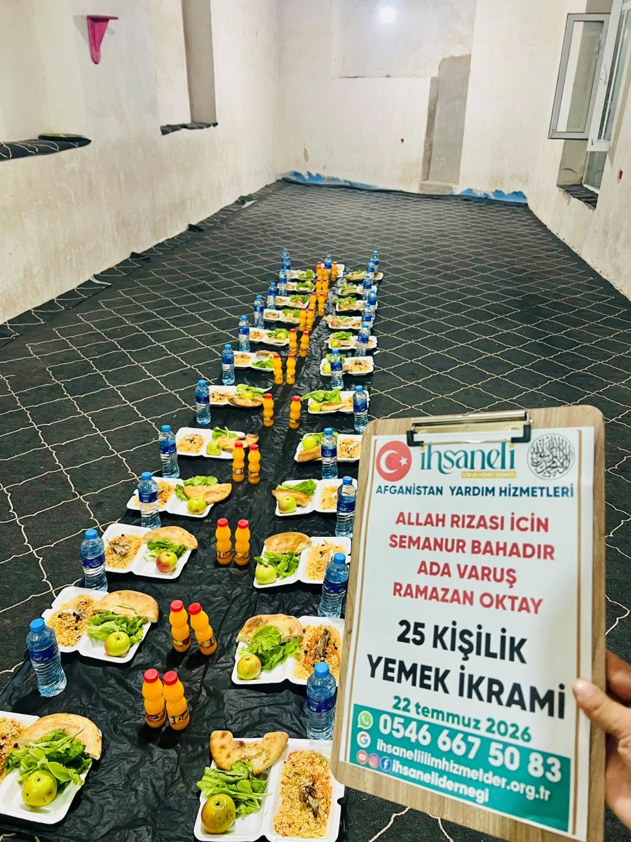 İhtiyaç sahibi ailelere yemek